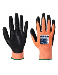 Portwest A643 - Amber Cut - Nitrile Foam Gloves Gloves